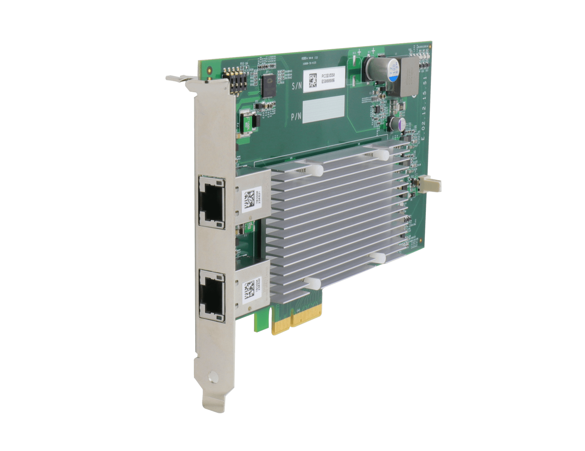Neousys PCIe-PoE550X 10GbE PoE+ card